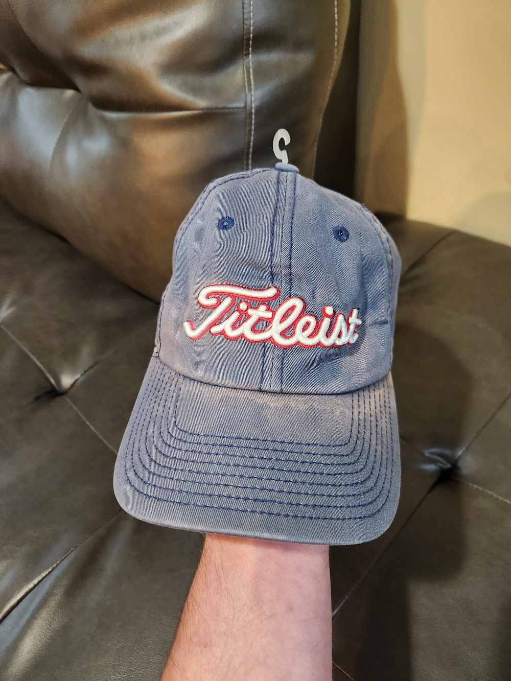 Vintage Titleist USA Blue Embroidered Cap